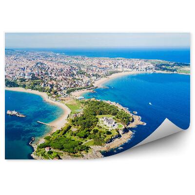 Fototapeta Pohľad Z Vtáčej Perspektívy Španielsko Mesto Príroda