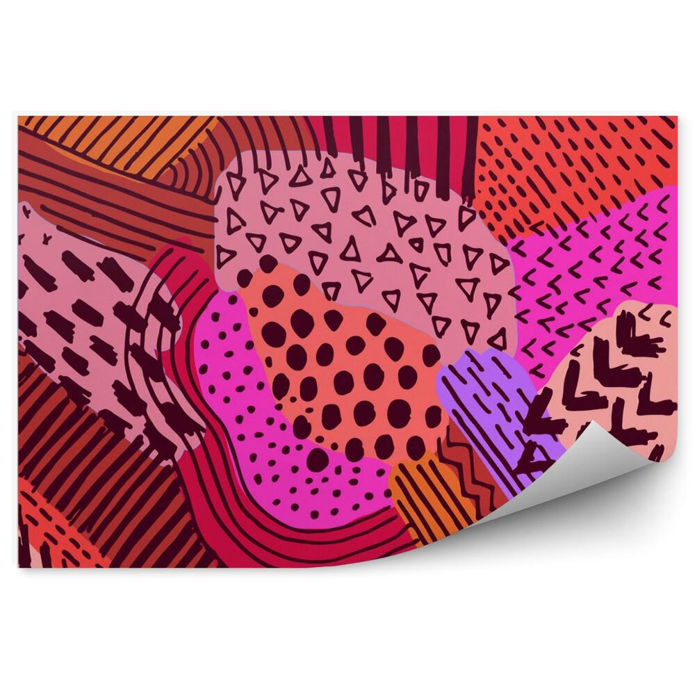 Fototapeta Geometrický vzor, tvary, umenie, geometrické pozadie, mozaika