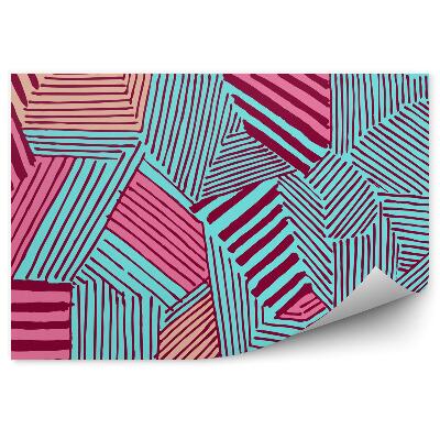 Fototapeta Geometrický vzor, tvary, umenie, geometrické pozadie, mozaika