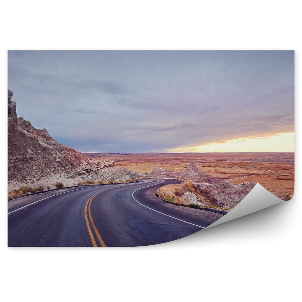 Fototapeta na stenu Panoramatická Cestná Fotografia Scénický Pohľad