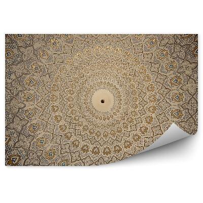 Fototapeta Orientálny vzor zlaté tvary diera