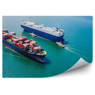 Fototapeta Nákladná Loď Nakladajúca Luxus