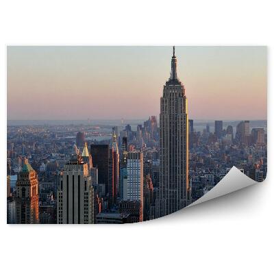 Fototapeta na stenu Slnečné Mesto Mrakodrapy Rieka