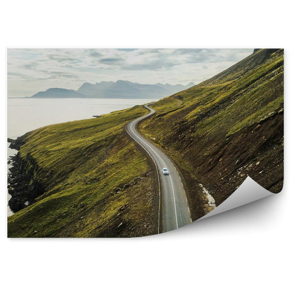 Fototapeta Cesta Auto Ostrovy Voda Cestovanie