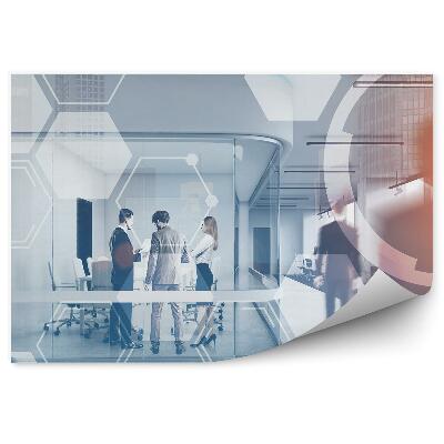 Fototapeta Obchodná fotografia geometrické tvary kancelária