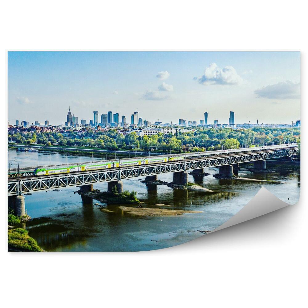 Fototapeta na stenu Varšava panoráma