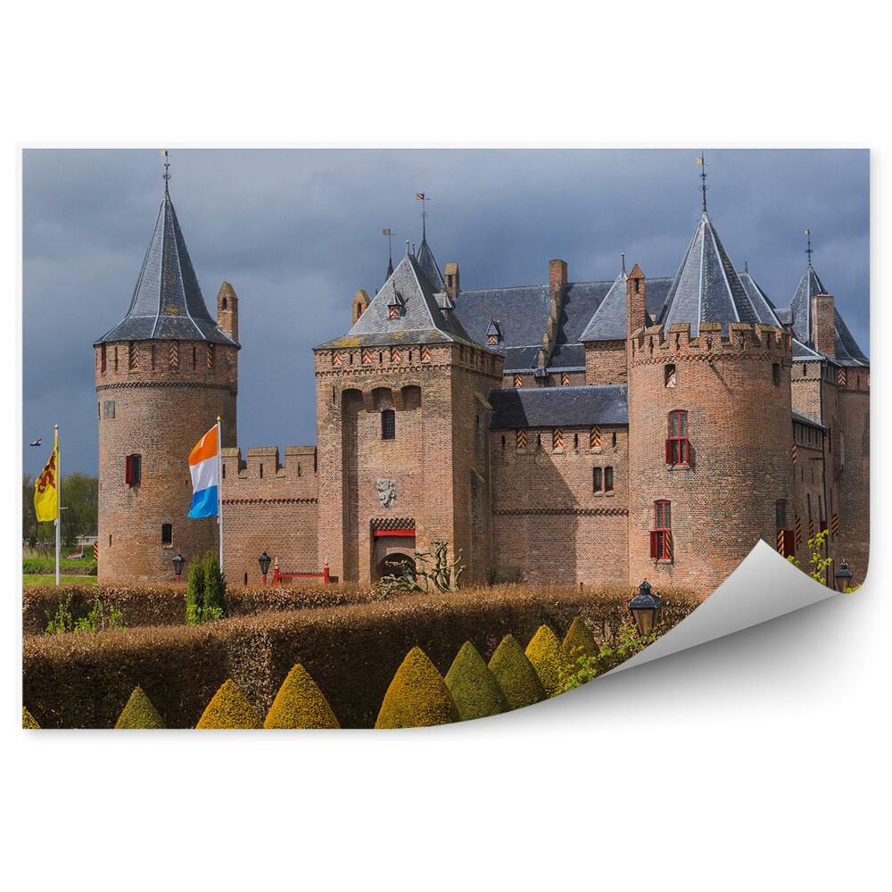 Fototapeta na stenu Holandsko hrad záhrada kríky