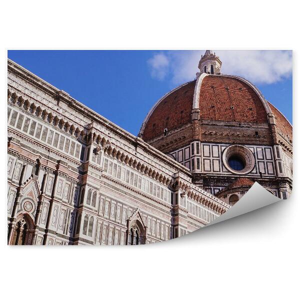 Fototapeta na stenu Katedrála Santa Maria del Fiore Florencia obloha mraky