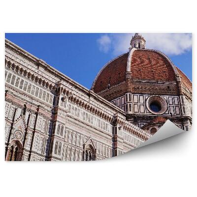 Fototapeta na stenu Katedrála Santa Maria del Fiore Florencia obloha mraky