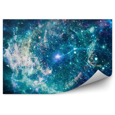 Fototapeta Modrozelené Hviezdy Galaxie
