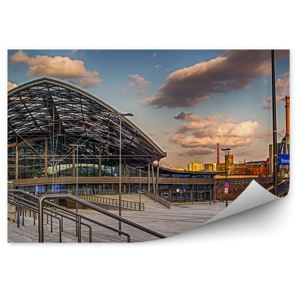 Fototapeta Železničná stanica lodz