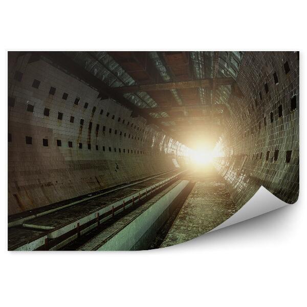 Fototapeta Podzemný Tunel Grunge Svetlo