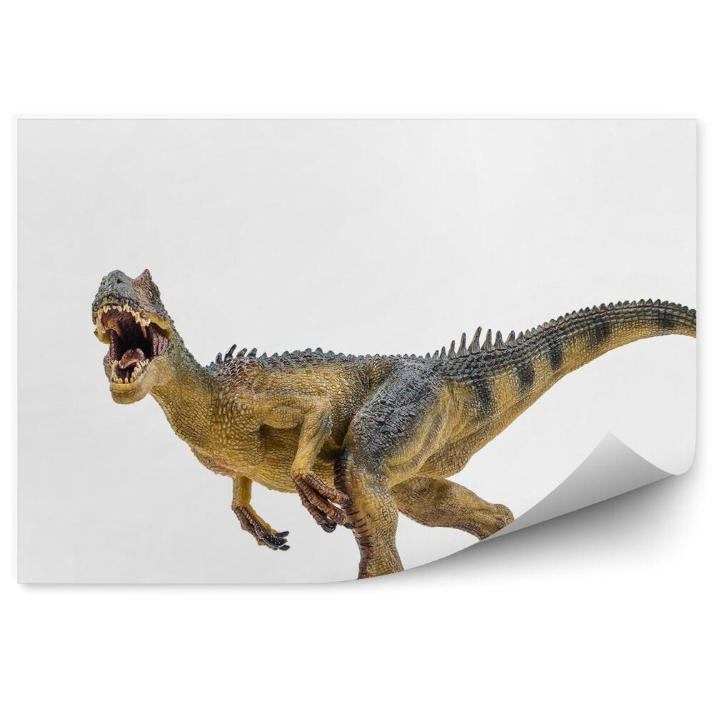 Fototapeta Allosaurus dinosaurus na bielom pozadí