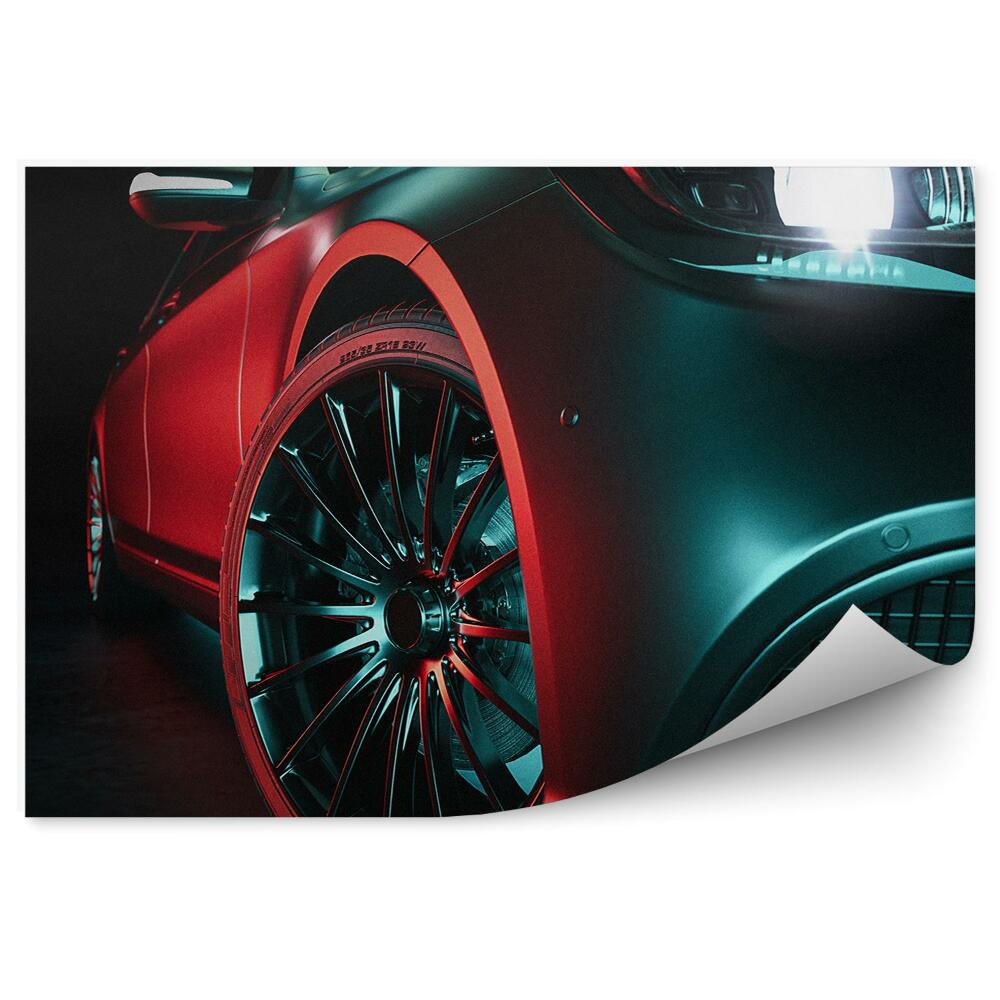Fototapeta Moderné sivé auto