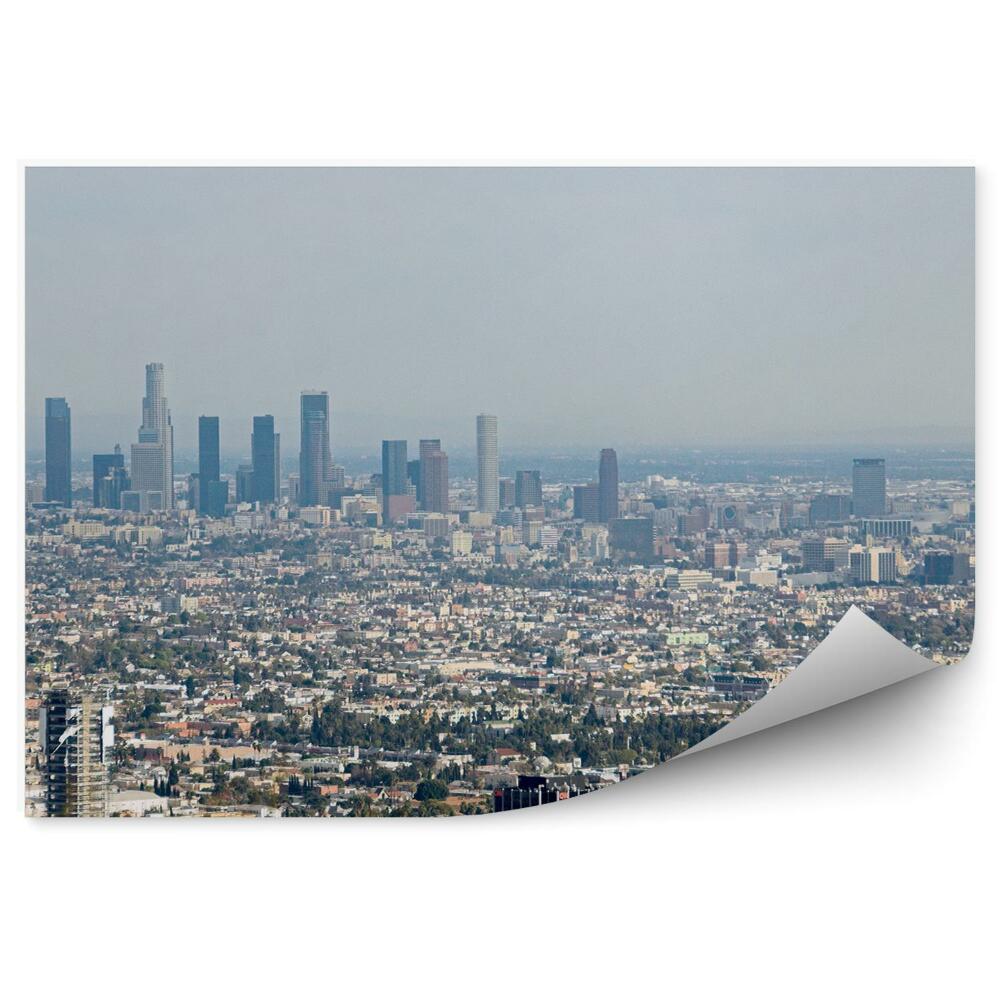 Fototapeta Pohľad z vtáčej perspektívy Los Angeles