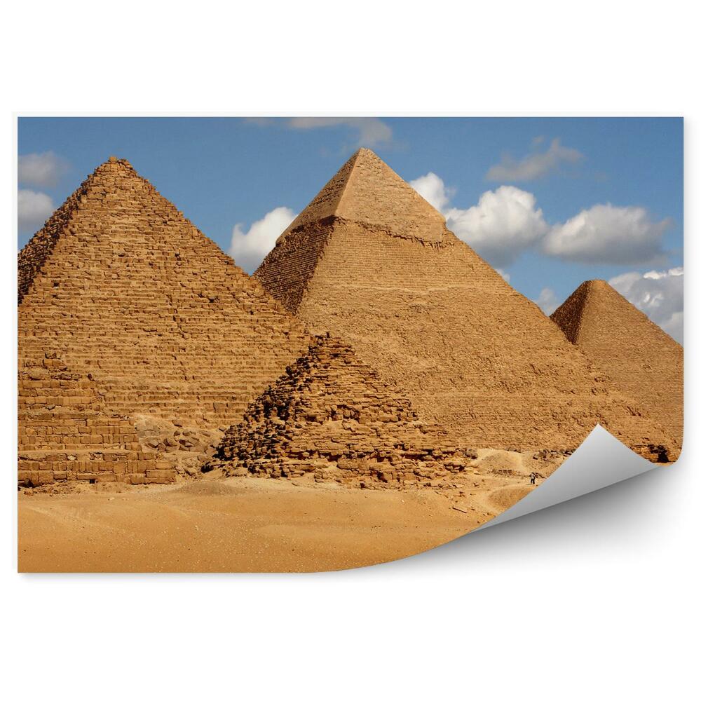 Fototapeta Egypt Pyramídy Piesok Ťavy