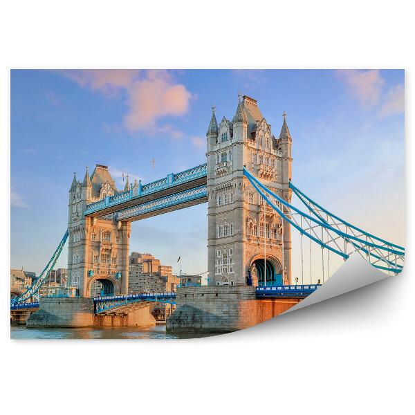 Fototapeta Tower Bridge tamiza obloha mraky budovy Londýn