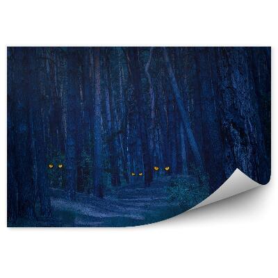 Fototapeta na stenu Strašidelný tmavý les fantázie