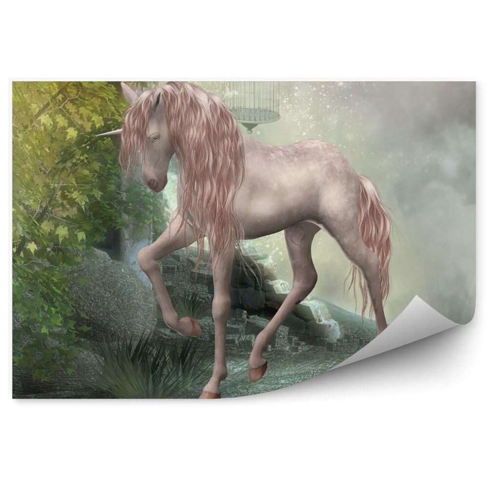 Fototapeta Jednorožec v mesačnom svetle
