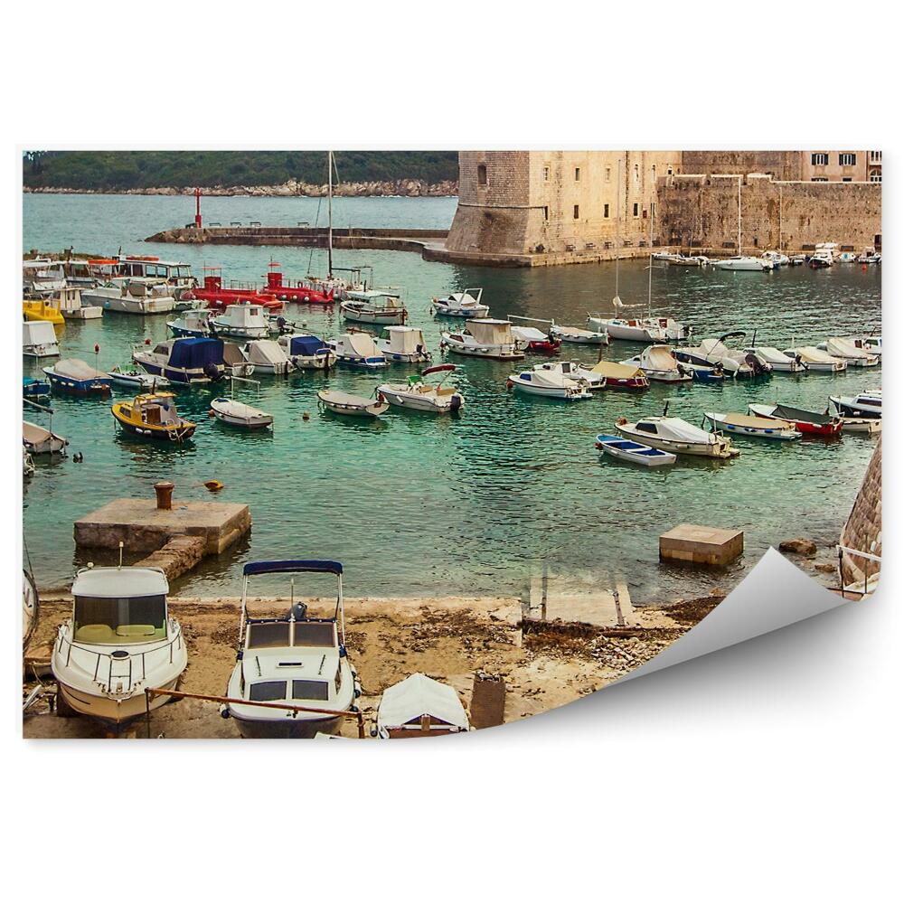 Fototapeta na stenu Chorvátsko Dubrovnik Lode Stavby