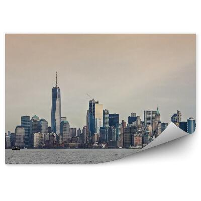 Fototapeta na stenu Panoráma Mesta Vodný Záliv Lode