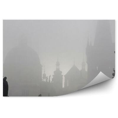 Fototapeta na stenu Karlov Most Praha Ranná Hmla