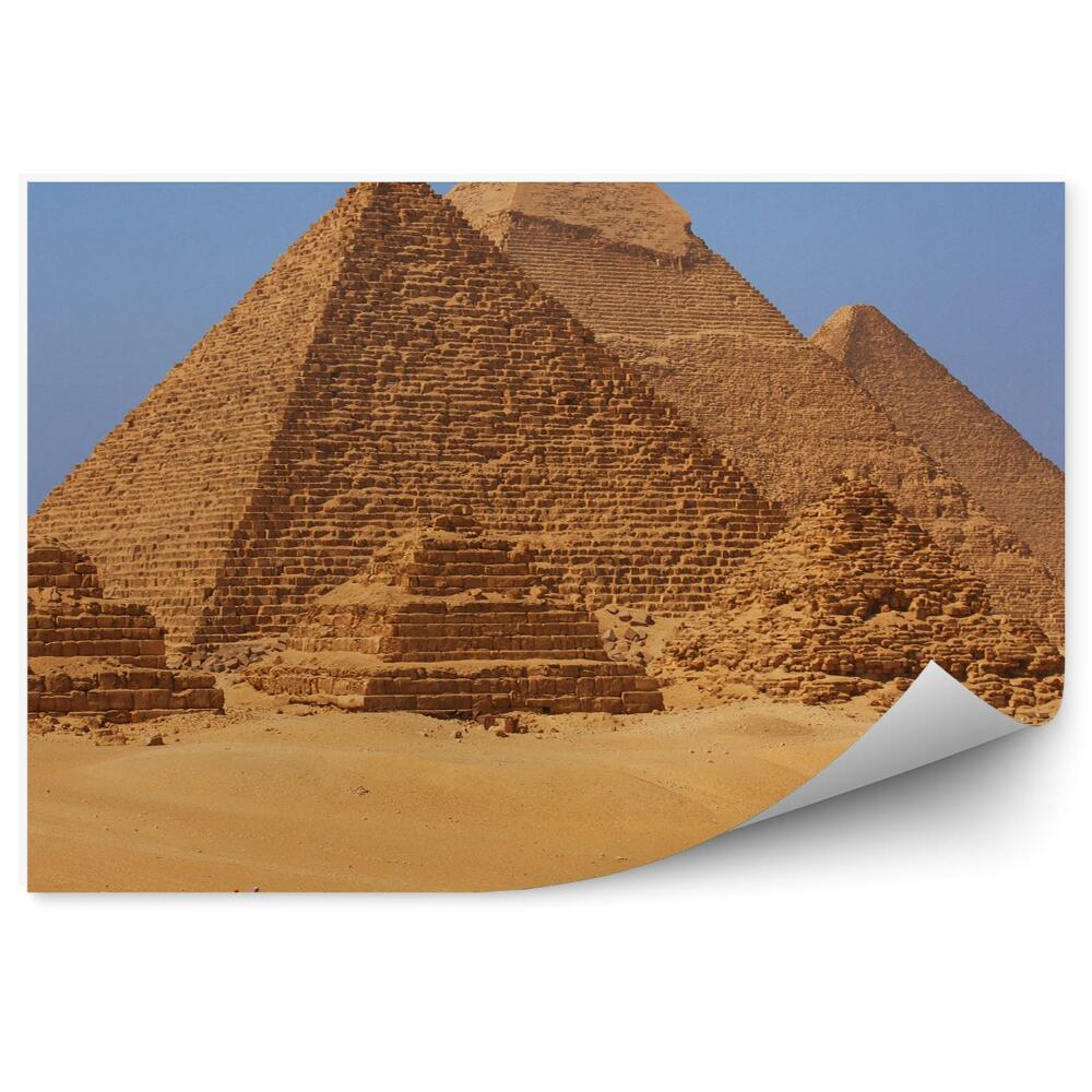 Fototapeta na stenu Egipt piramide arhitektura kamele