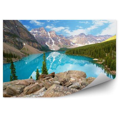Fototapeta Morénové jazero kanada