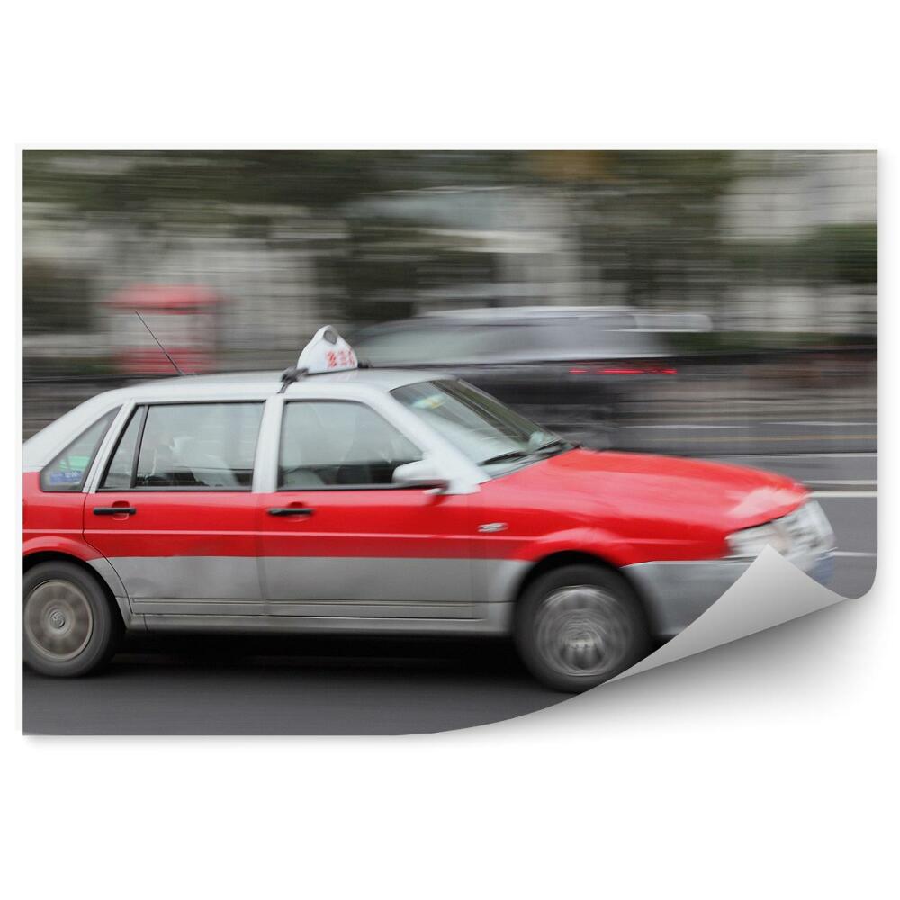 Fototapeta Šanghaj Čína Taxi Auto Doprava