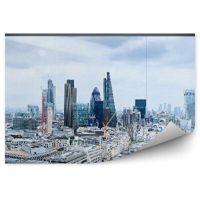 Fototapeta na stenu Moderné budovy pohľad cez okno