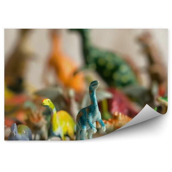 Fototapeta na stenu Hračky dinosaurov