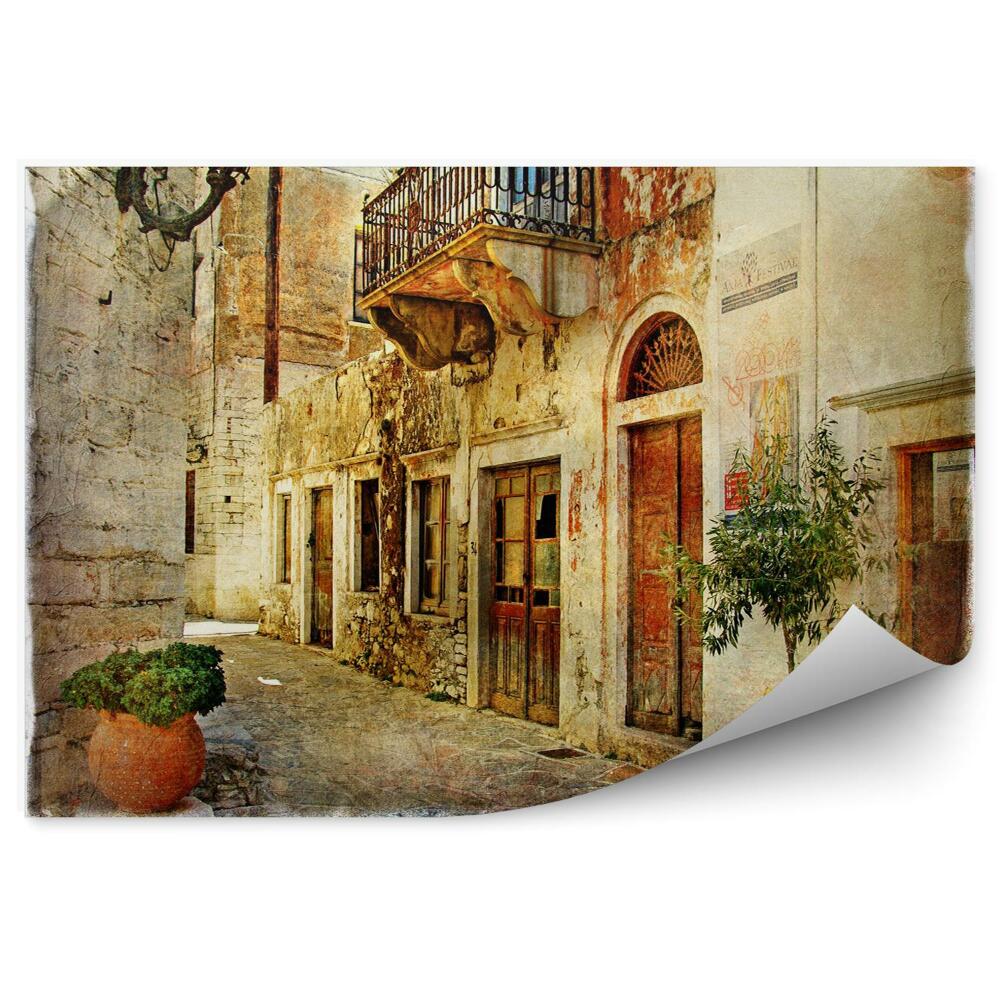 Fototapeta Staré ulice Grécka