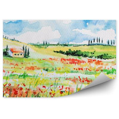 Fototapeta na stenu Toskánska krajina na snímke