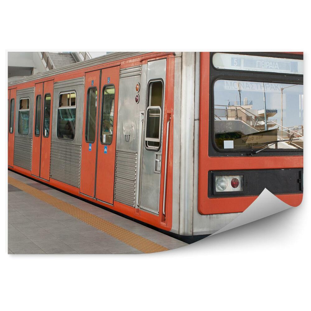 Fototapeta na stenu Postaja atenske podzemne železnice