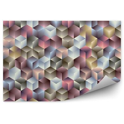 Fototapeta na stenu 3D geometrické kocky