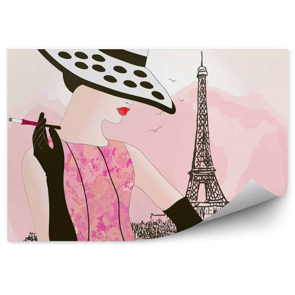 Fototapeta na stenu Módna Žena V Paríži