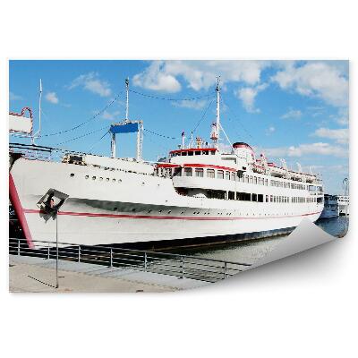 Fototapeta Biela Loď Prístav Kanada Voda