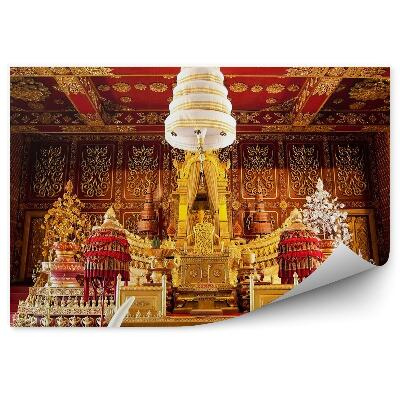 Fototapeta Interiér Paláca Výzdoba Zlatá Červená Kultúra