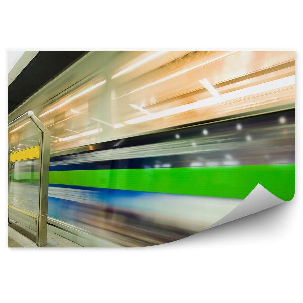 Fototapeta na stenu Rýchlovlak Doprava Metro Tunel Doprava