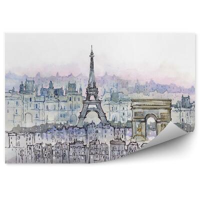 Fototapeta Parížska eiffelova veža