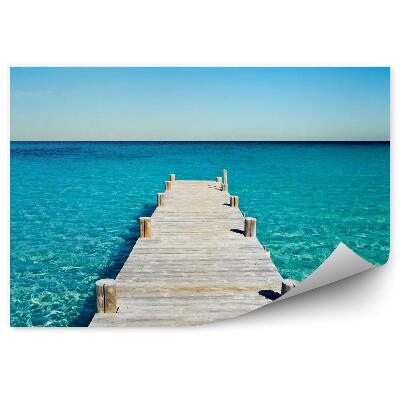 Fototapeta Dovolenka na plážovej promenáde