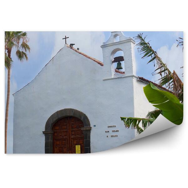 Fototapeta na stenu Kostol Puerto de la Cruz Tenerife palmy