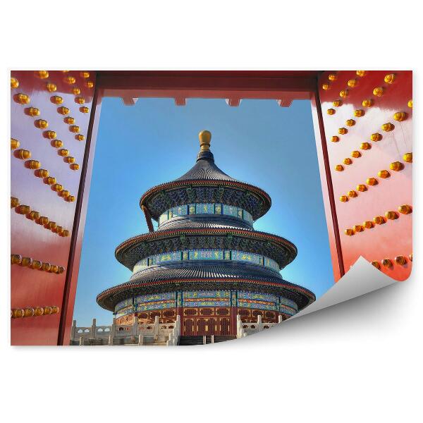 Fototapeta na stenu Chrám Nebies Peking Farby Stavebná Kultúra