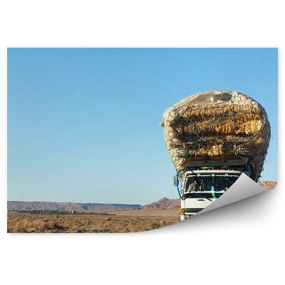 Fototapeta na stenu Kamión na ceste v Maroku