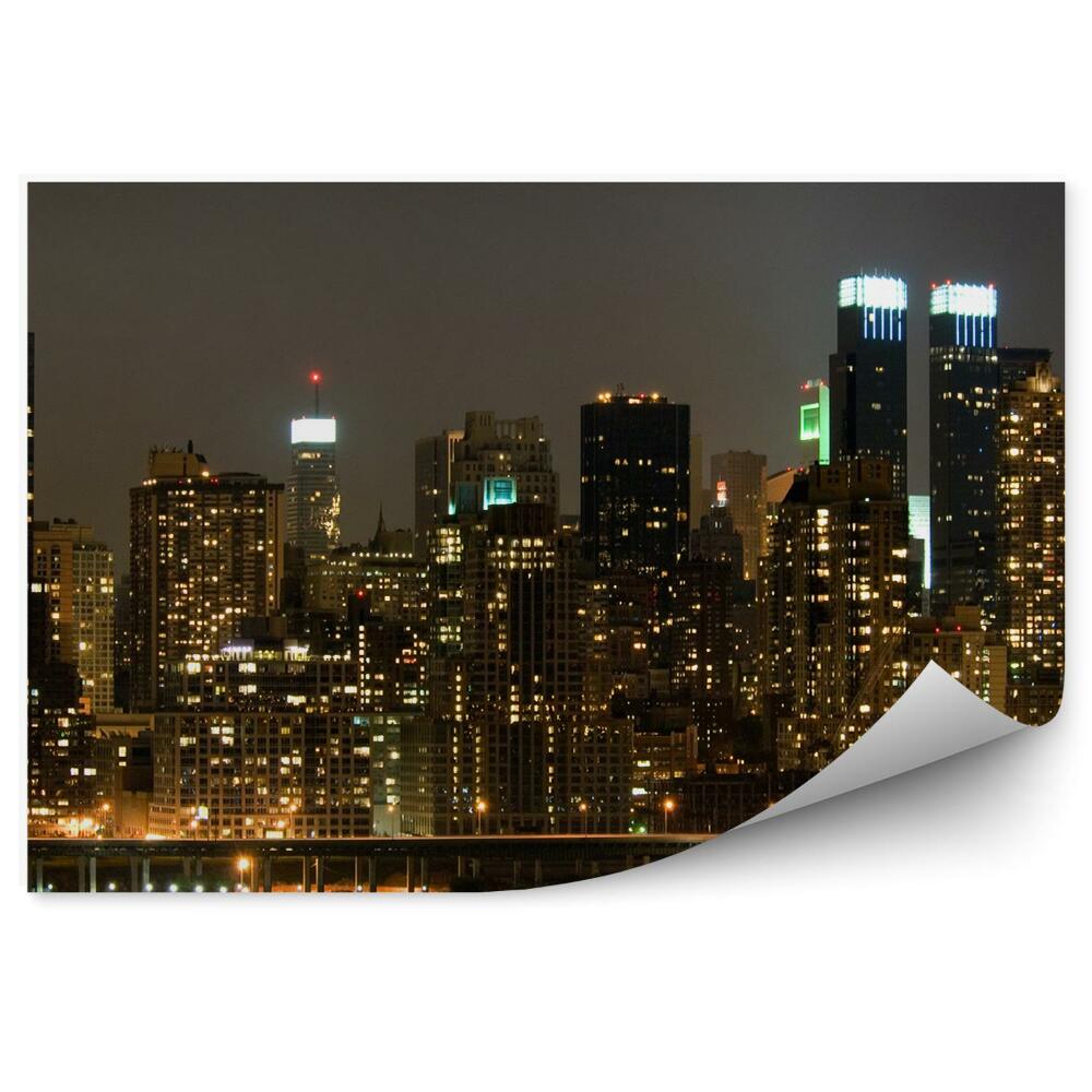 Fototapeta na stenu Mrakodrapy Manhattan rieka Hudson New York