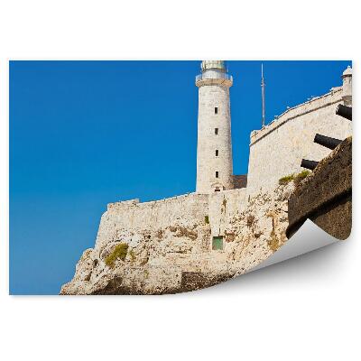 Fototapeta na stenu Pobrežný hradný maják