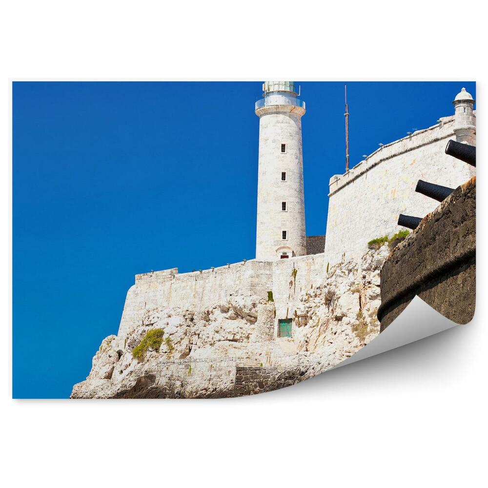 Fototapeta na stenu Havranský hradný maják s delom