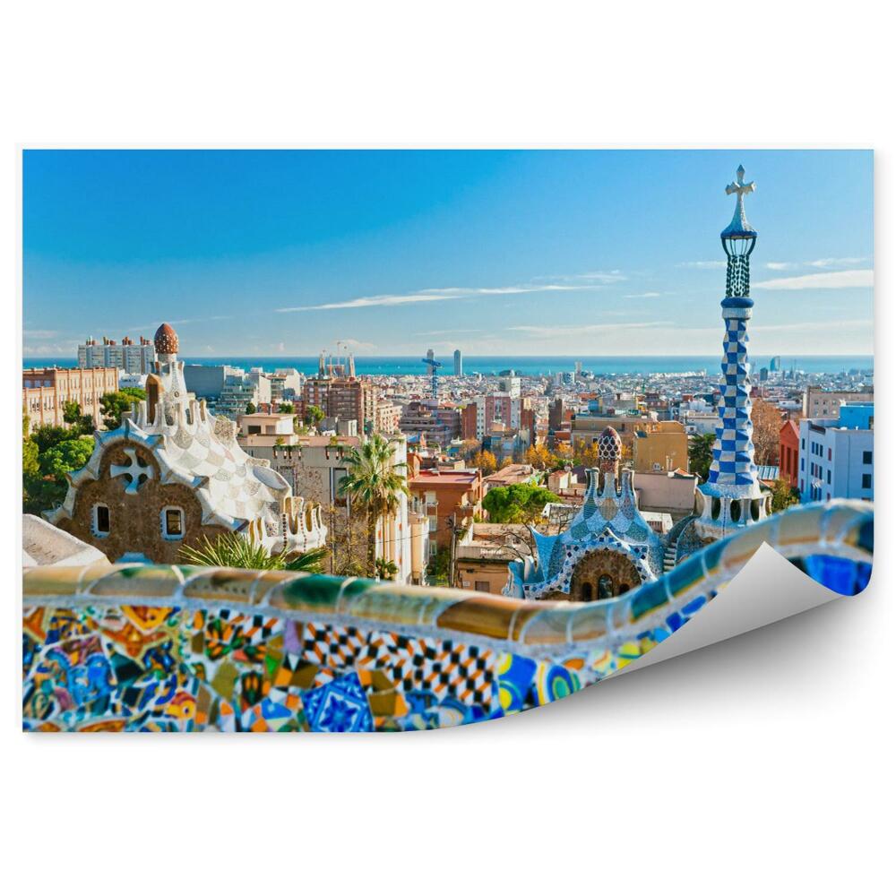 Fototapeta na stenu Park Guell v španielskej Barcelone