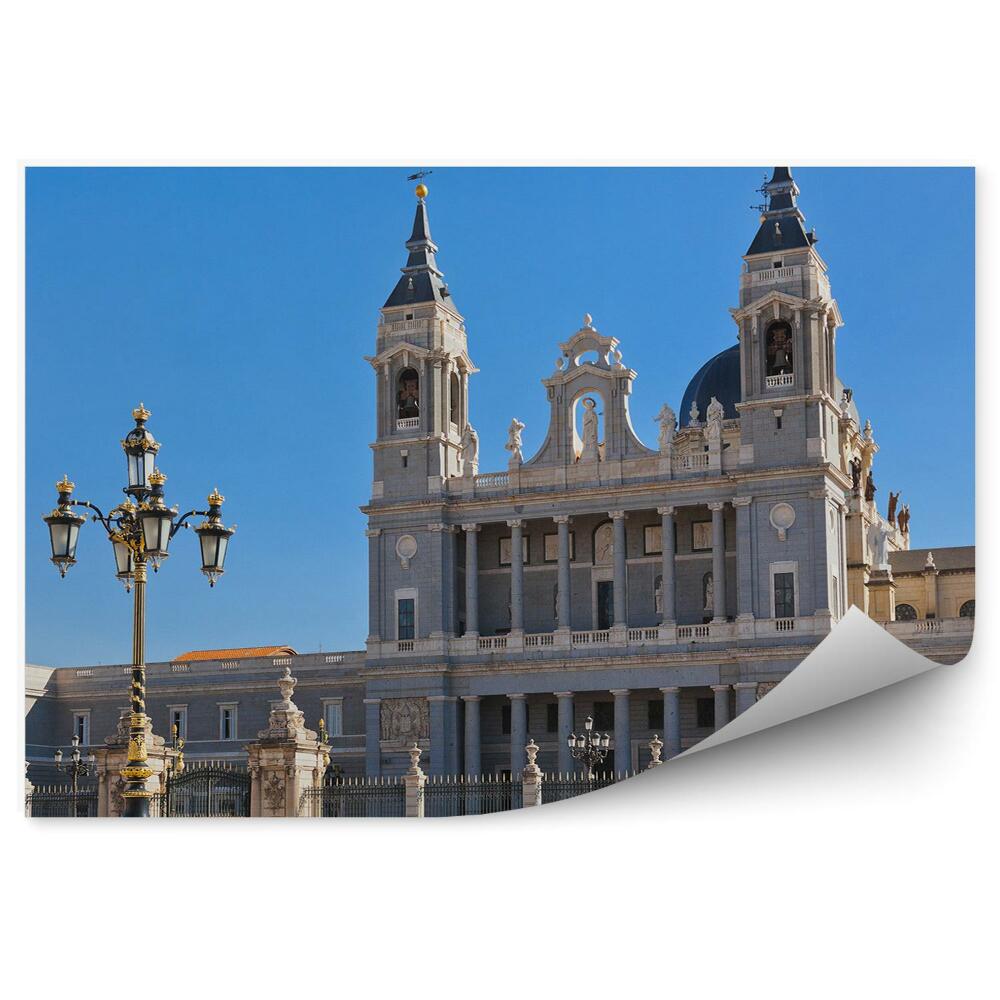 Fototapeta na stenu Madrid Almudena Katedrála Španielsko Architektúra