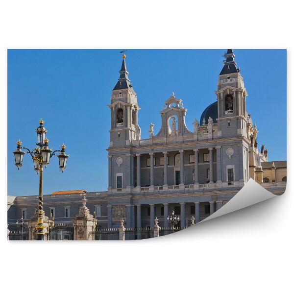 Fototapeta na stenu Madrid Almudena Katedrála Španielsko Architektúra